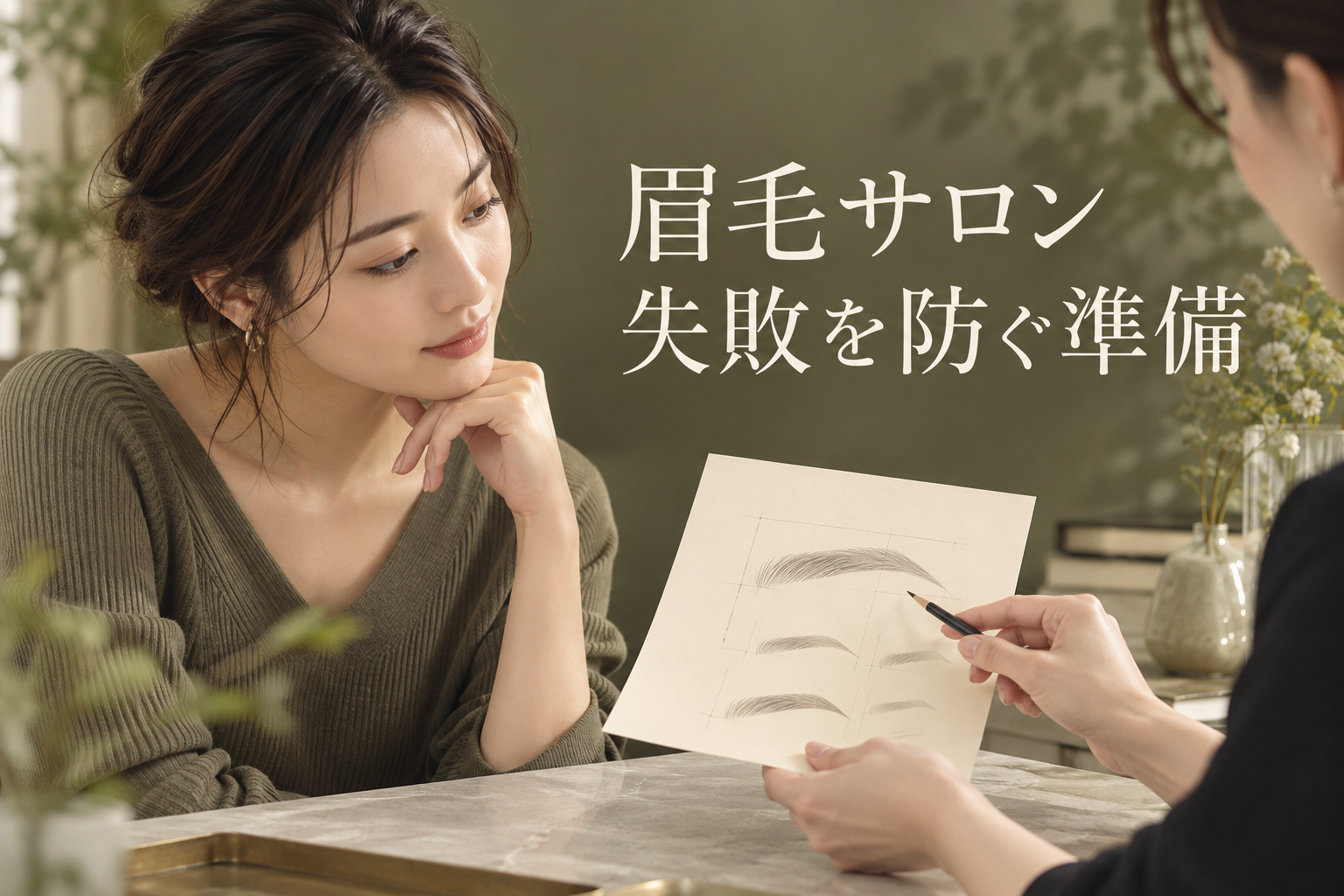 眉毛サロンで後悔しないために｜失敗を防ぐ7つの確認ポイント
