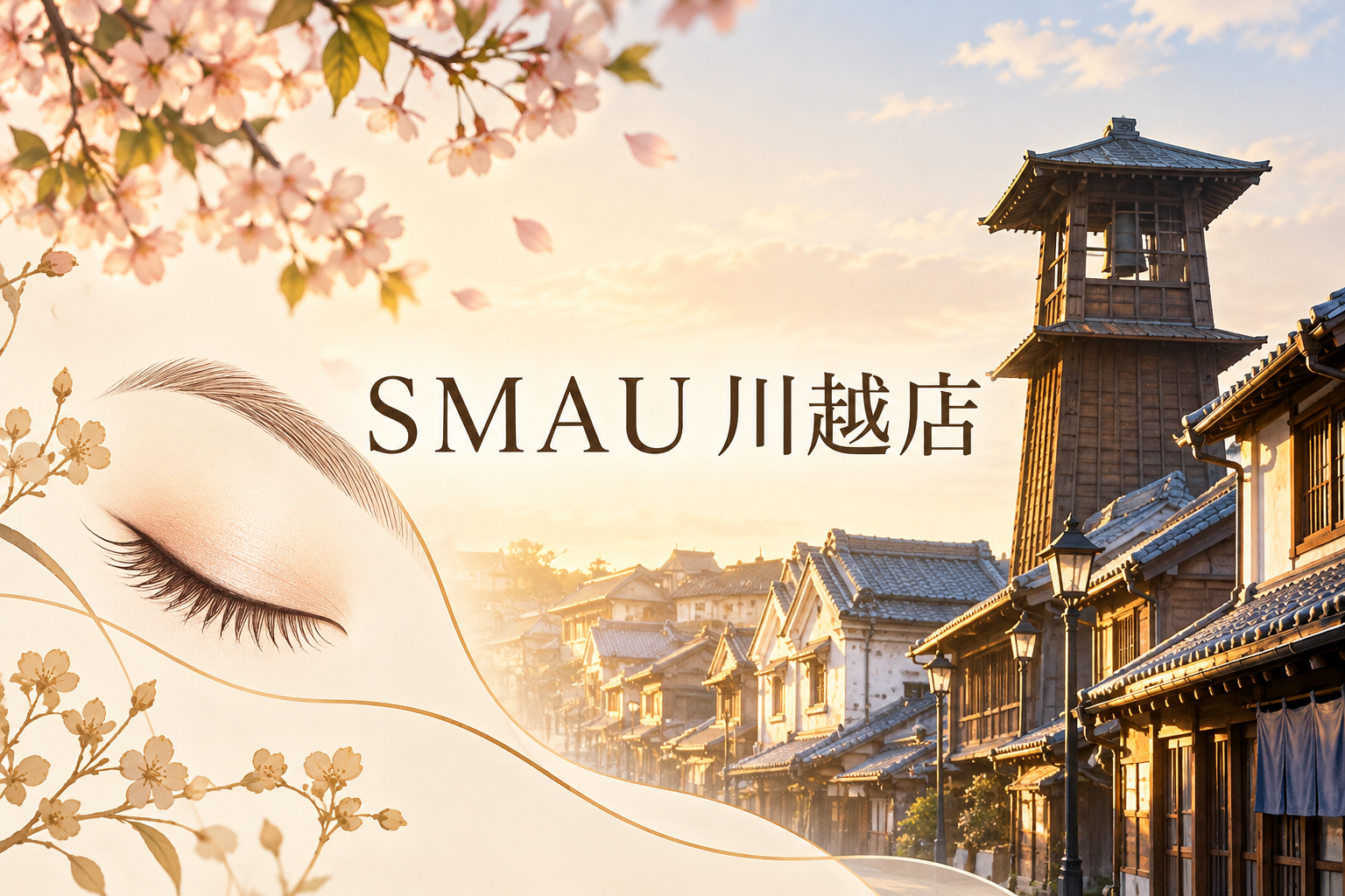 川越の眉毛サロン・まつ毛パーマならSMAU川越店|アクセスと予約案内