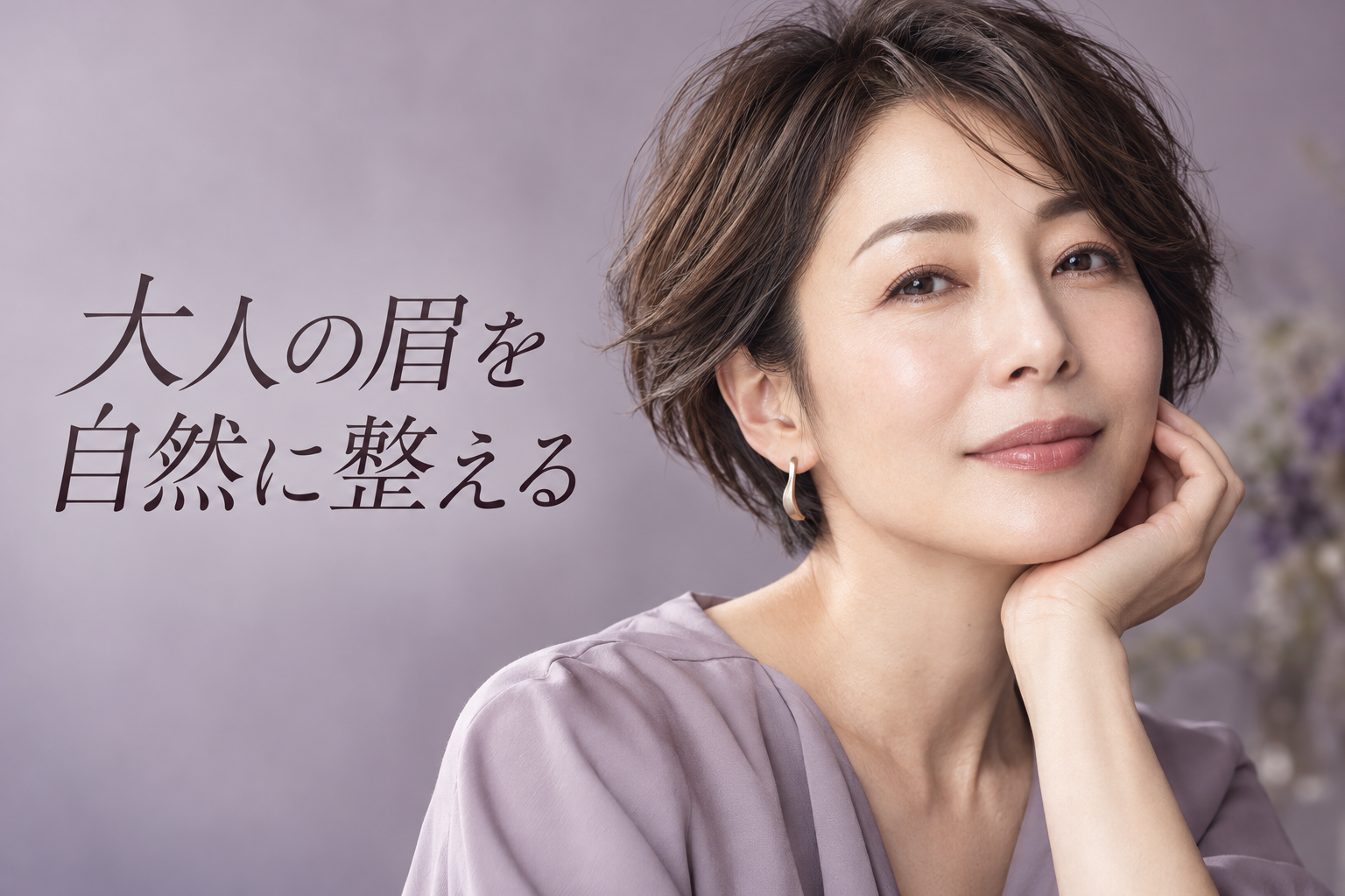 大人の眉毛の整え方|細すぎ・濃すぎを避ける自然なデザイン