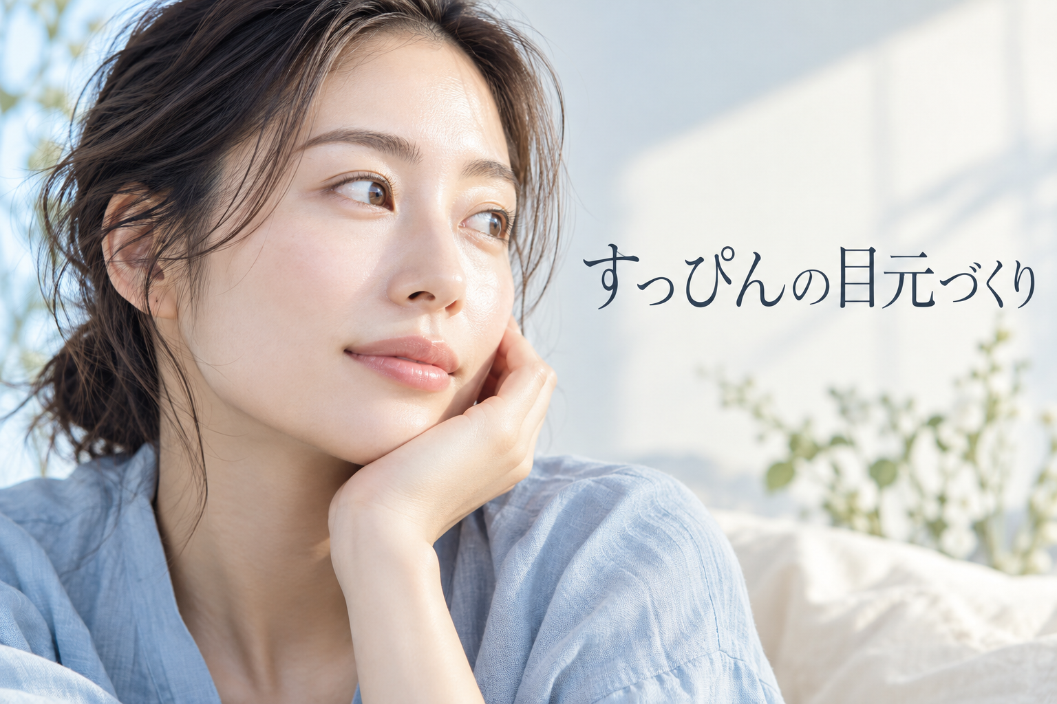 すっぴんの目元を整えたい方へ|眉毛とまつ毛パーマでできること